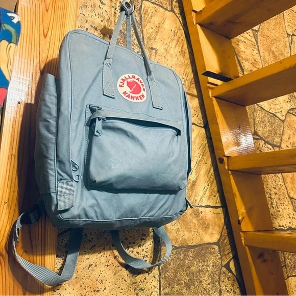 Fjallraven Baby Blue Original Backpack Authentic - Picture 3 of 6